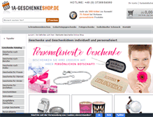 Tablet Screenshot of 1a-geschenkeshop.de